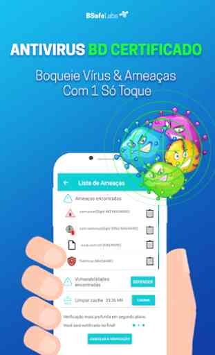 Antivirus Limpador BSafe VPN Bloqueio Applock 2