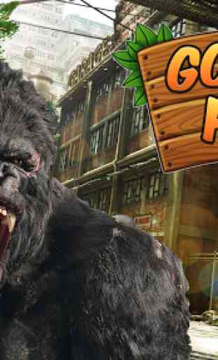 Ataque selvagem da cidade do gorila 2