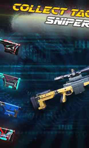 Atirador moderno 3d: novo jogo de tiro sniper 4