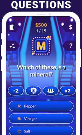 Billionaire - Mega Quiz Online GK Trivia 1