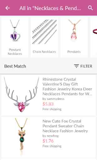 Cheap jewelry and bijouterie online shopping app 2