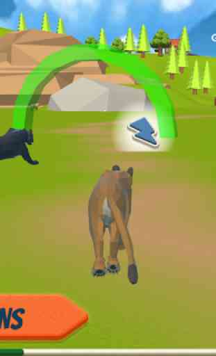Cougar Simulator: Big Cat Family Game 2