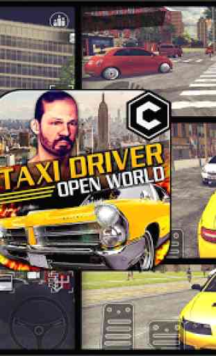 Crazy Open World Driver : Taxi Simulator 1