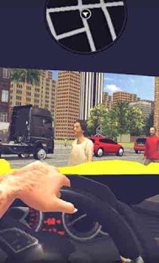 Crazy Open World Driver : Taxi Simulator 3