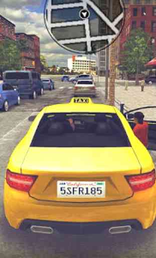 Crazy Open World Driver : Taxi Simulator 4