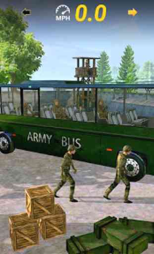 dever de transporte de ônibus do exército 2019 2