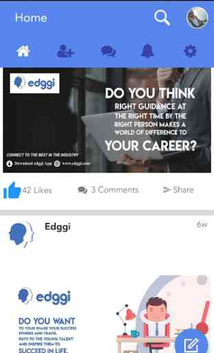 Edggi: Free career counseling and mentoring app 2