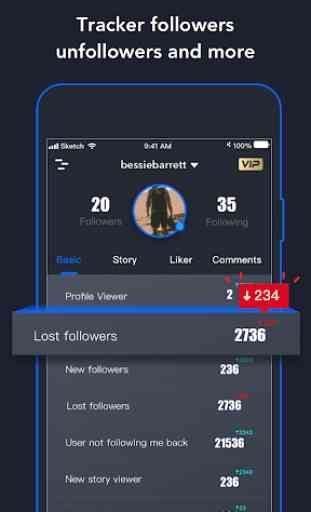 Followers Reports+ for Instagram 1