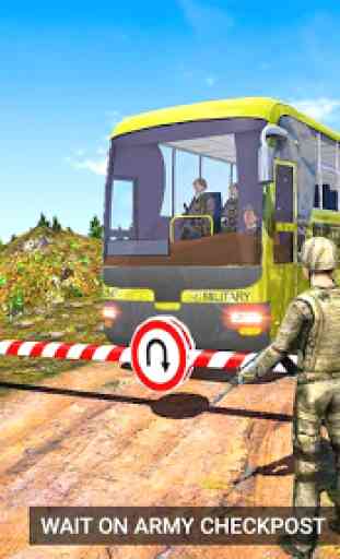 Fora-estrada Exército ônibus Simulator 2019 - Army 1