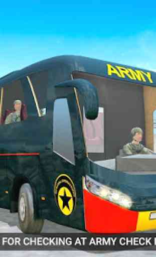 Fora-estrada Exército ônibus Simulator 2019 - Army 3