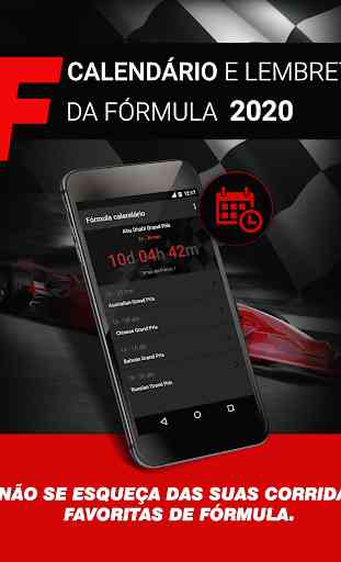 Fórmula Calendário 2020 4