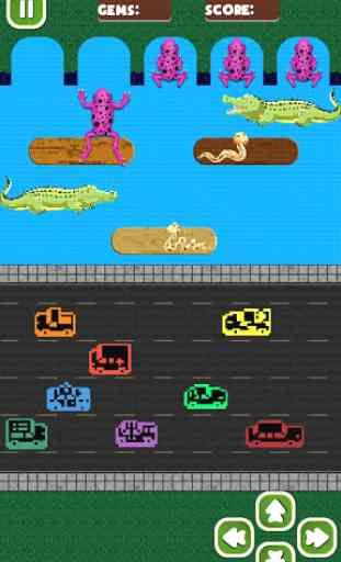 Frog Game - Cross road for Frogger 2