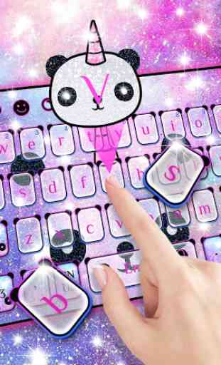 Galaxy Panda keyboard 2