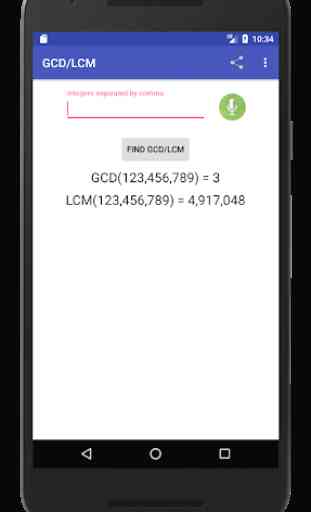 GCD LCM calculator (n numbers) 3