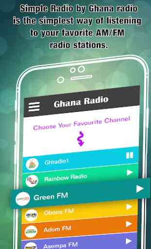 Ghana Radio : Online Radio & FM AM Radio 2