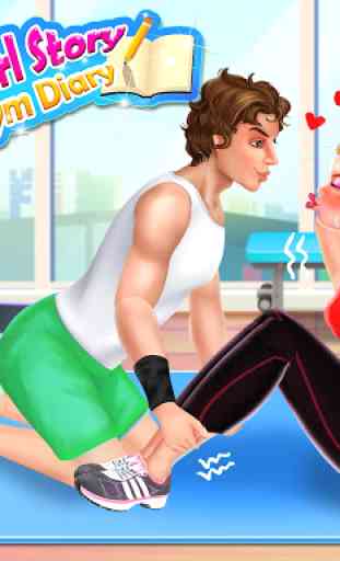 Gordura a Magro: Fitness Girl Gym Diário ❤ Treino 1