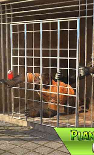 Gorila Esmagar Ataque Da Cidade Prisão Jogo Fuga 2