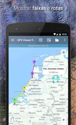 GPX Viewer PRO - Trilhas, rotas e pontos de via 4