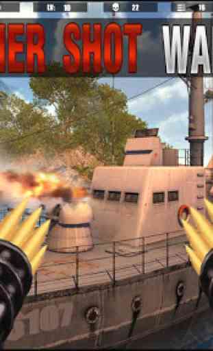 gunner naval war shooter 3d: jogo de tiro 1