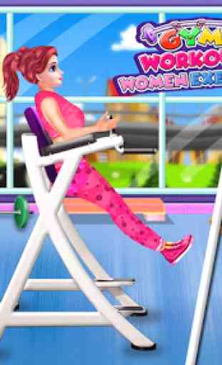 Gym Workout - Women Exercise Game 3