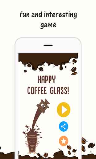 Happy Coffee Glass 1