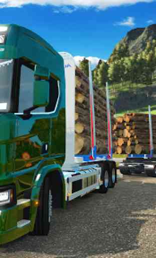 Heavy Logging Cargo Truck Transport Simulator 1