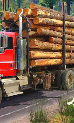 Heavy Logging Cargo Truck Transport Simulator 4
