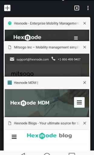 Hexnode Kiosk Browser - The Secure Browser 3