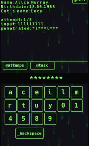 I Hacker - Password Game 3