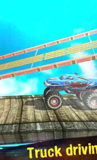 Impossible GT Monster Stunts 4