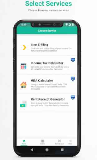 Income Tax Return filing App by All India ITR 1
