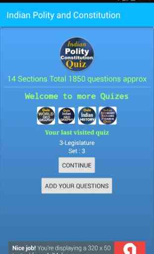 Indian Constitution and Polity 1850 MCQ Quiz 1