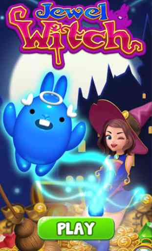 Jewel Witch - Best Funny Three Match Puzzle Game 1