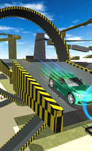 Jogos de dublês carros 2020: Pista impossível 3D 4