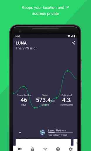 Luna -- Best VPN for Android 3