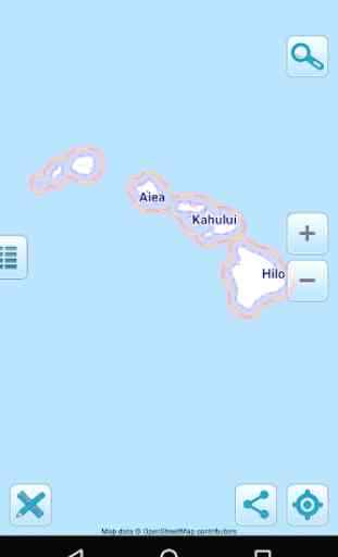 Map of Hawaii offline 1
