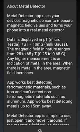 Melhor metal detector de ouro para o Android 3