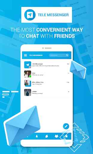 Messenger Tele: chamadas gratuitas e bate-papo 1