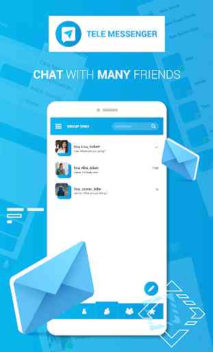 Messenger Tele: chamadas gratuitas e bate-papo 3