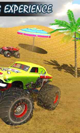 Monster Truck Water Surfing: Truck Racing Games 3
