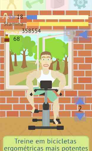 Muscle clicker: Gym game 4
