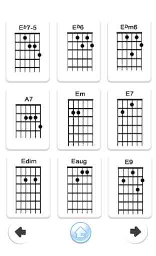 Real Guitar Tuner Easy & Full Basic Chords 2