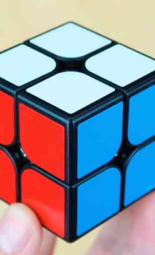 Resolva o cubo mágico de cores! 3