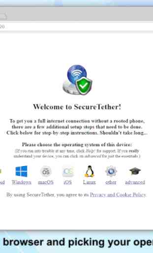 SecureTether WiFi - Free ¹ no root mobile hotspot 2