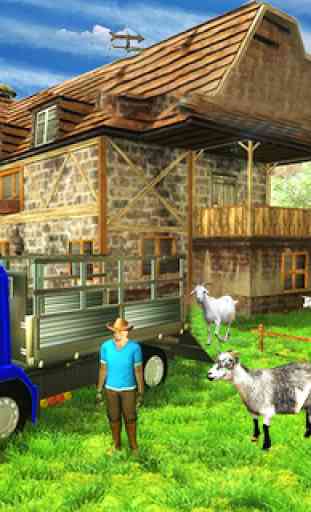 Simulador de transporte de cabra: Jogar jogos 2019 2