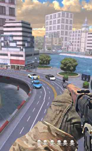 Sniper Traffic Hunter - Shoot War 2