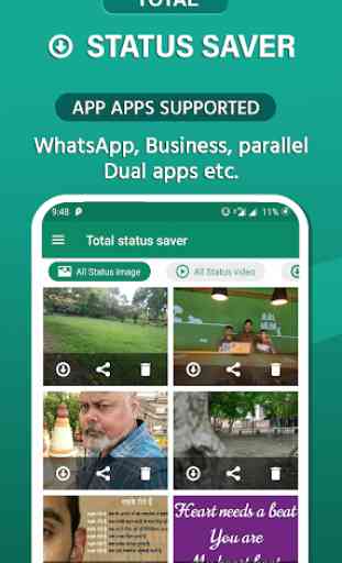 Status saver for Whatsapp : video downloader 2020 1