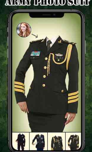 Suit : Army Suit Photo Editor - Army Photo Suit 2