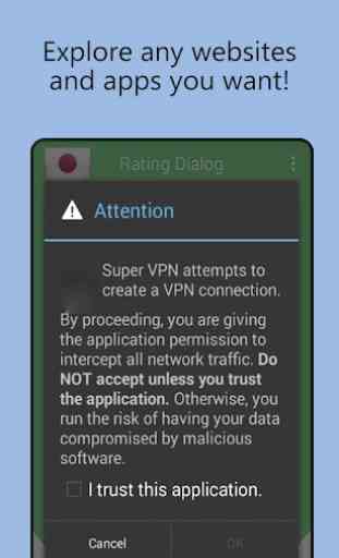 Super Turbo Hot VPN - Free Unlimited Proxy Master 1