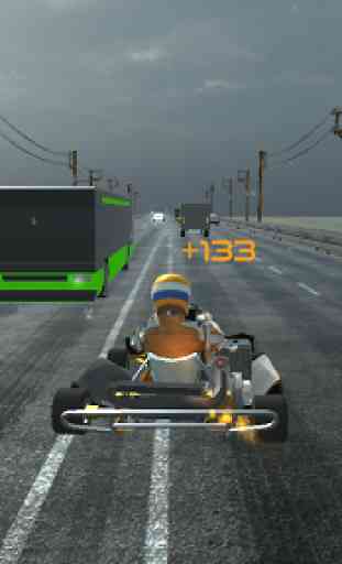 Traffic Go Kart Racer 3D 3